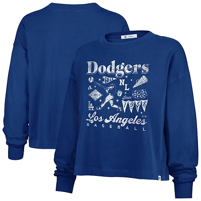 '47 Los Angeles Dodgers Team Collage Sydney Long Sleeve T-Shirt