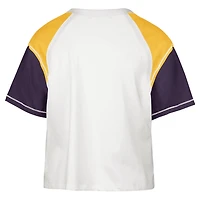 '47 Los Angeles Lakers Premier Raglan Cropped T-Shirt