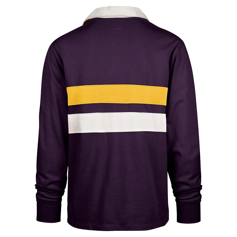 '47 LSU Tigers Clubhouse Knox Thames Long Sleeve Rugby Polo