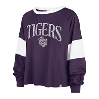 '47 LSU Tigers Upside Rhea Raglan Long Sleeve T-Shirt