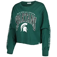 '47 Michigan State Spartans Parkway II Cropped Long Sleeve T-Shirt