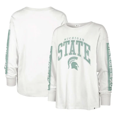 '47 Michigan State Spartans Statement SOA 3-Hit Long Sleeve T-Shirt