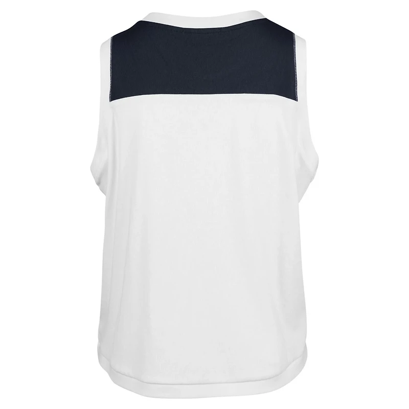 '47 Navy Atlanta Braves Plus Waist Length Muscle Tank Top