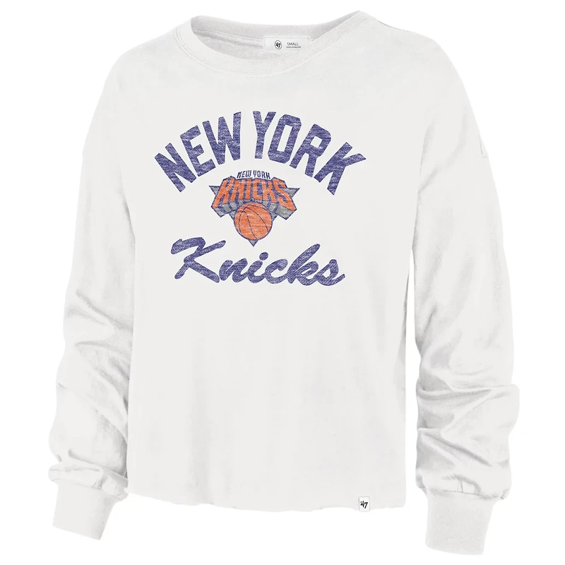 '47 New York Knicks Parkway Wrapped Up Long Sleeve T-Shirt