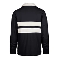 '47 North Carolina Tar Heels Clubhouse Knox Thames Long Sleeve Rugby Polo