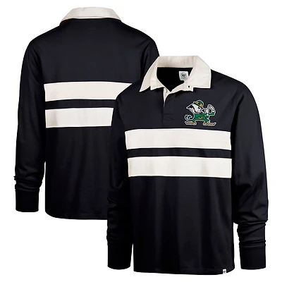 '47 Notre Dame Fighting Irish Clubhouse Knox Thames Long Sleeve Rugby Polo