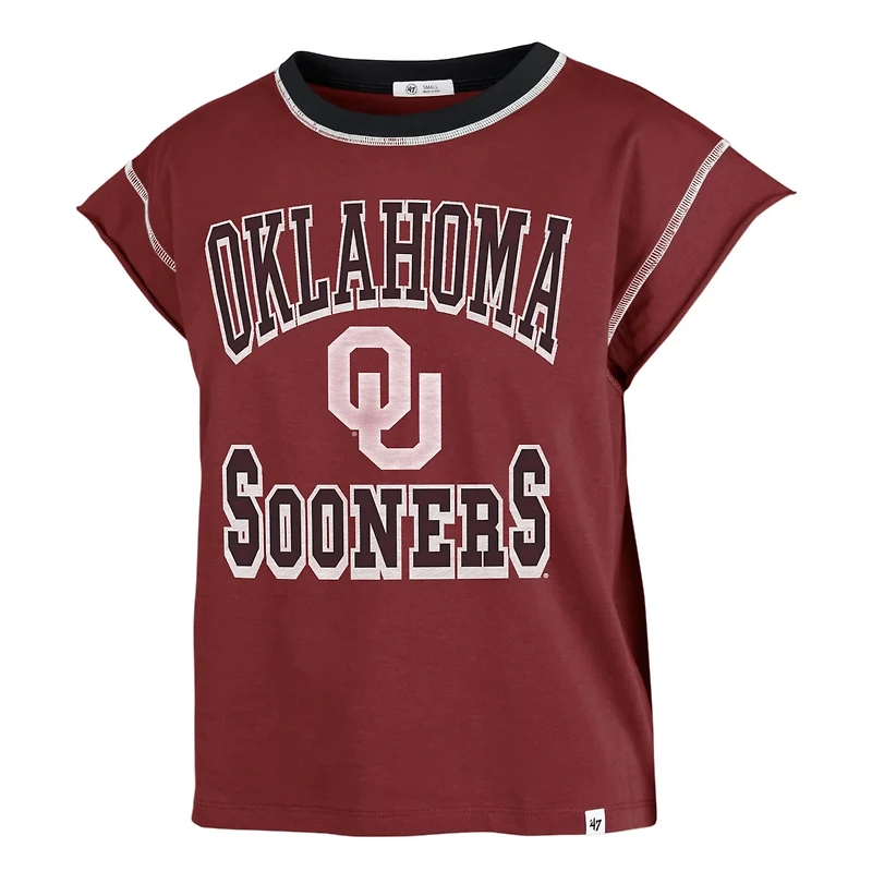 '47 Oklahoma Sooners Sound Up Maya Cutoff T-Shirt