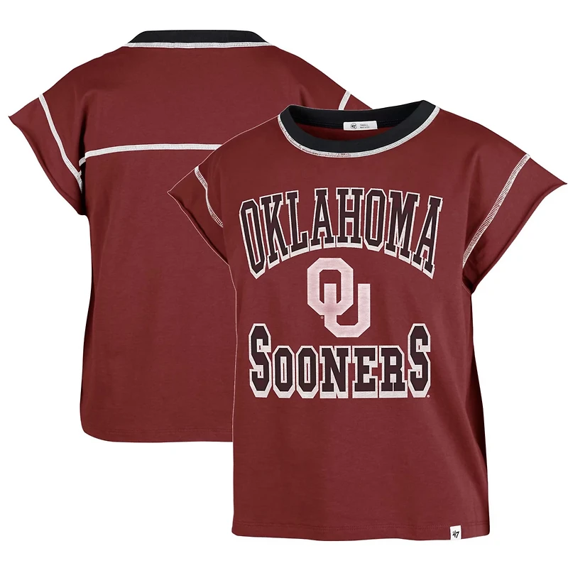 '47 Oklahoma Sooners Sound Up Maya Cutoff T-Shirt