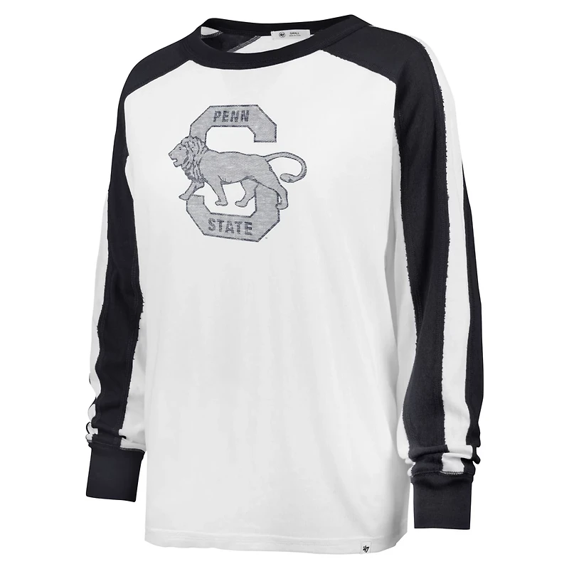 '47 Penn State Nittany Lions Premier Caribou Raglan Long Sleeve T-Shirt