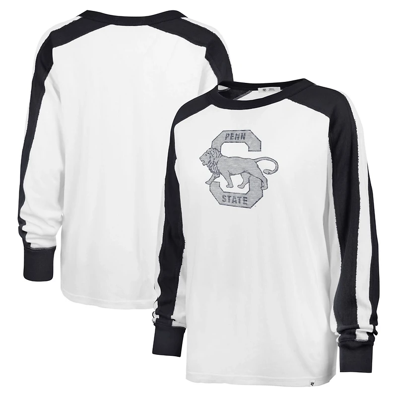'47 Penn State Nittany Lions Premier Caribou Raglan Long Sleeve T-Shirt