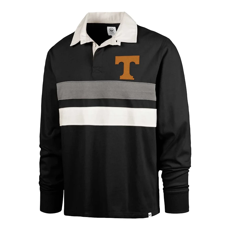 '47 Tennessee Volunteers Clubhouse Knox Thames Rugby Long Sleeve Polo