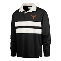'47 Texas Longhorns Clubhouse Knox Thames Long Sleeve Rugby Polo