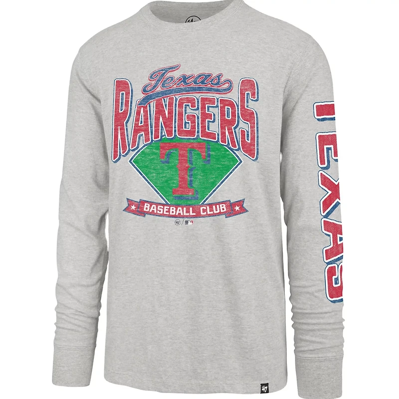'47 Texas Rangers Fair Ball Franklin Long Sleeve T-Shirt
