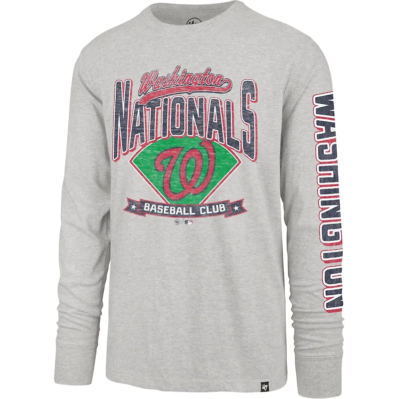 '47 Washington Nationals Fair Ball Franklin Long Sleeve T-Shirt
