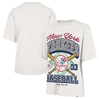 '47 x Stoney Clover Lane New York Yankees Crossover Base Foundation T-Shirt