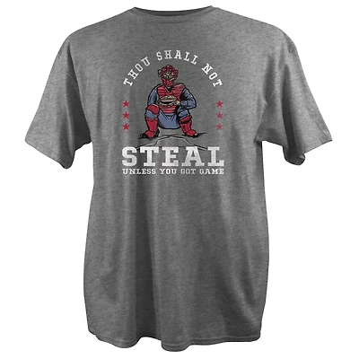 Academy Sports + Outdoors Men's Shall Not Steal Graphic T-shirt