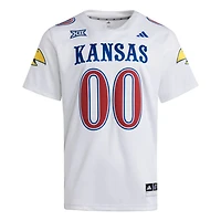 adidas 00 Kansas Jayhawks Premier Strategy Jersey