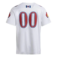 adidas 00 Kansas Jayhawks Premier Strategy Jersey