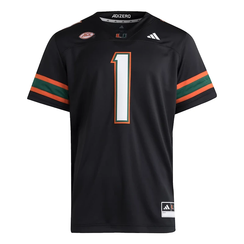 adidas 1 Miami Hurricanes Premier Jersey