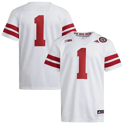 adidas 1 Nebraska Huskers Premier Jersey