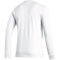 adidas Ajax Team Crest Long Sleeve T-Shirt