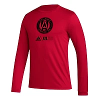 adidas Atlanta United FC Icon AEROREADY Long Sleeve T-Shirt