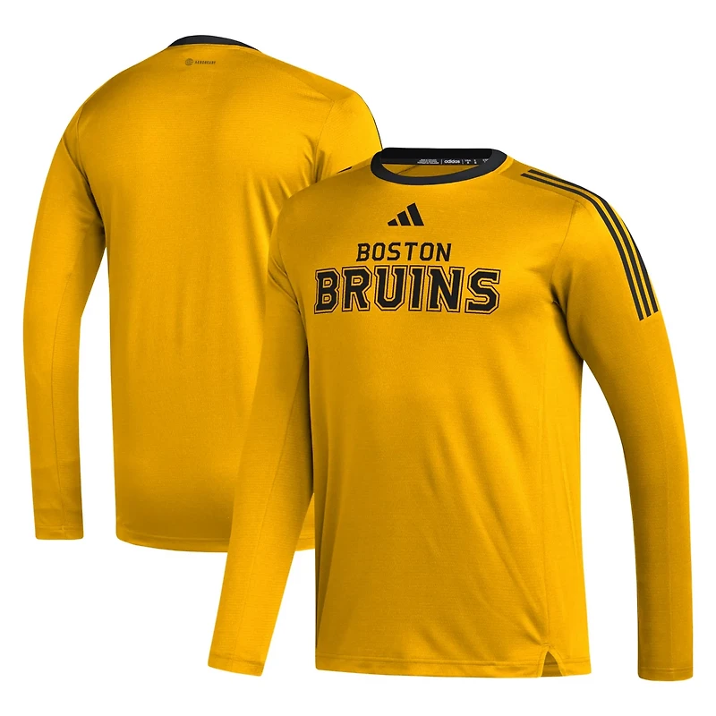 adidas Boston Bruins AEROREADY Long Sleeve T-Shirt
