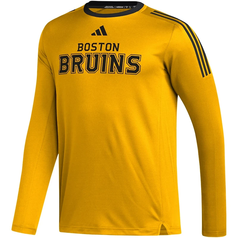 adidas Boston Bruins AEROREADY Long Sleeve T-Shirt