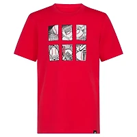 adidas Boys' Baseball Card Short Sleeve T-shirt