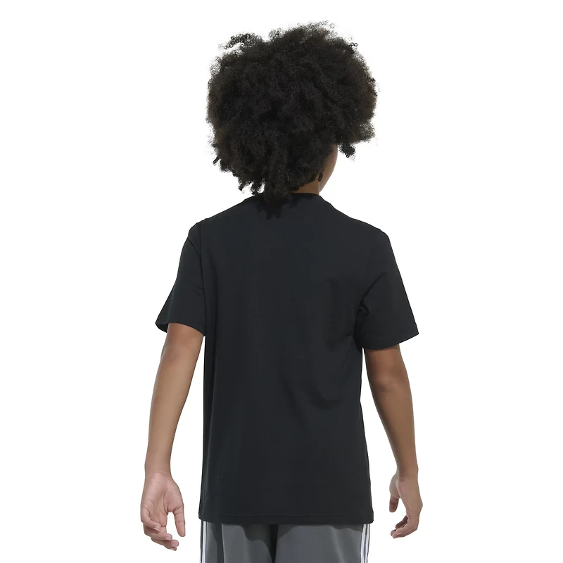 adidas Boys' Baseball Plate Short Sleeve T-shirt