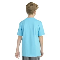adidas Boys' Camo Box Logo Short Sleeve T-shirt
