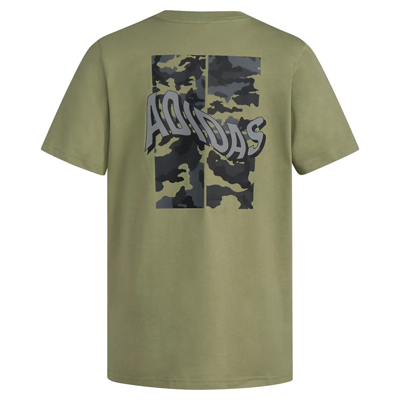 adidas Boys' Camo Mix Up Graphic T-shirt