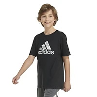 adidas Boys' France Camo Short Sleeve T-shirt
