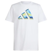 adidas Boys' Heat Map Logo Short Sleeve T-shirt