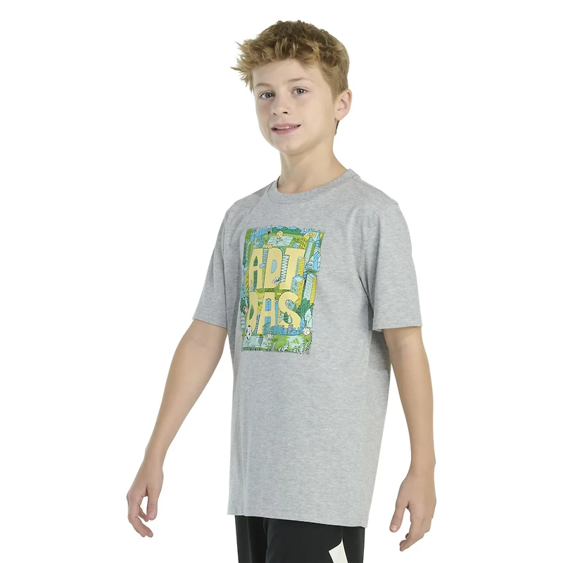 adidas Boys' Play Your Way Short Sleeve T-shirt