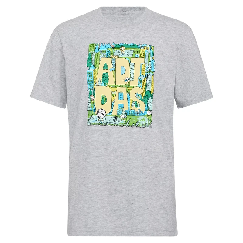 adidas Boys' Play Your Way Short Sleeve T-shirt