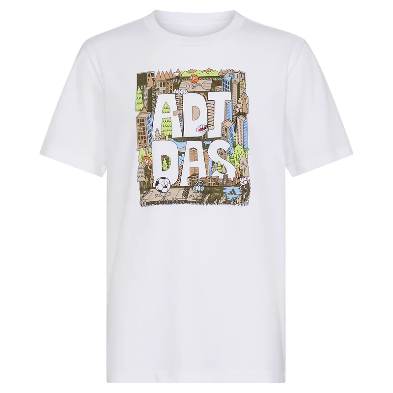 adidas Boys' Play Your Way Short Sleeve T-shirt
