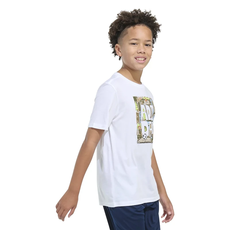 adidas Boys' Play Your Way Short Sleeve T-shirt