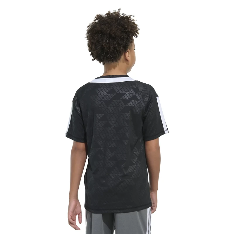 adidas Boys' Soccer Legacy AOP Short Sleeve T-shirt