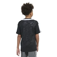 adidas Boys' Soccer Legacy AOP Short Sleeve T-shirt