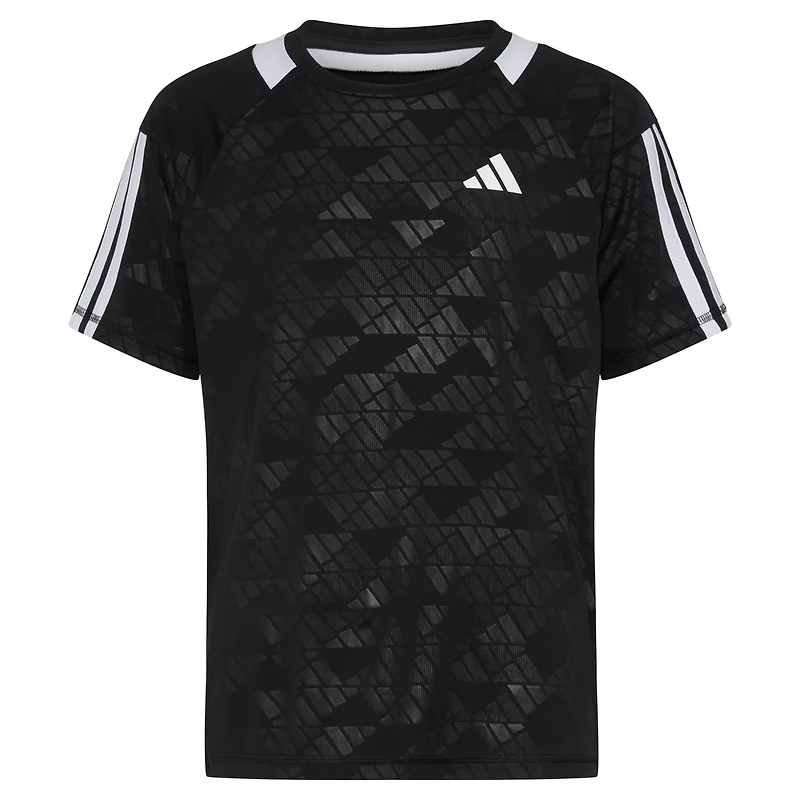 adidas Boys' Soccer Legacy AOP Short Sleeve T-shirt