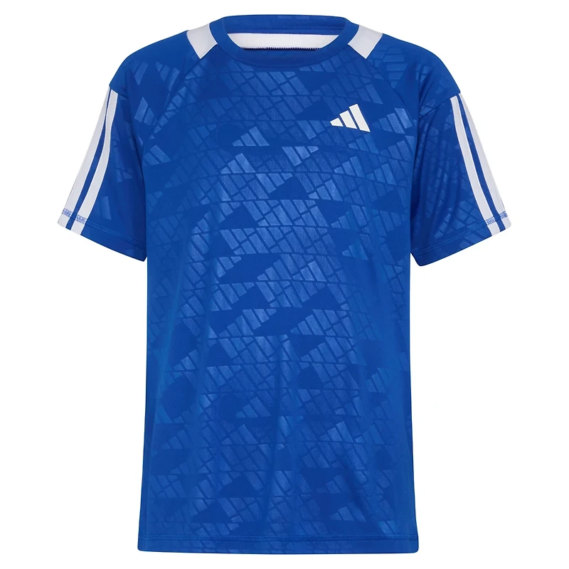 adidas Boys' Soccer Legacy AOP Short Sleeve T-shirt