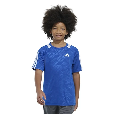 adidas Boys' Soccer Legacy AOP Short Sleeve T-shirt