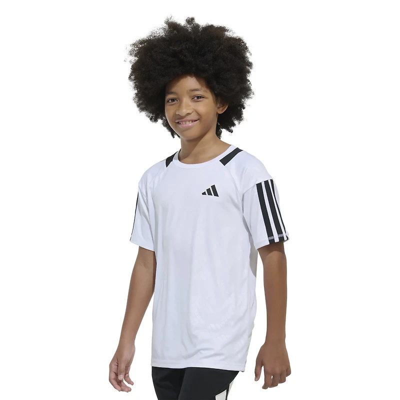 adidas Boys' Soccer Legacy AOP Short Sleeve T-shirt