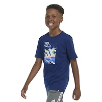 adidas Boys' Surreal Space Short Sleeve T-shirt