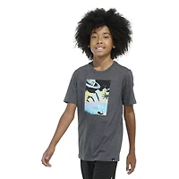 adidas Boys' Surreal Space Short Sleeve T-shirt