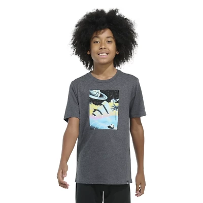 adidas Boys' Surreal Space Short Sleeve T-shirt