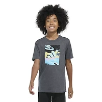 adidas Boys' Surreal Space Short Sleeve T-shirt