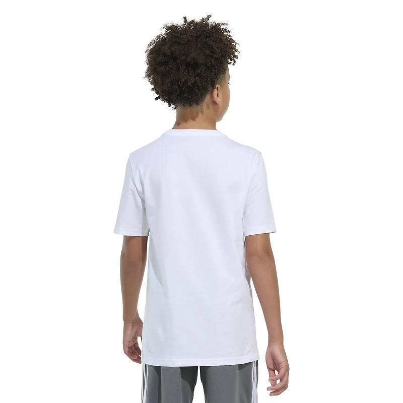 adidas Boys' Three Slice Life Short Sleeve T-shirt