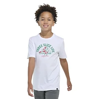 adidas Boys' Three Slice Life Short Sleeve T-shirt